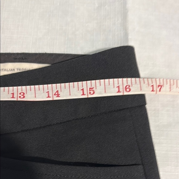 Club Monaco Italian tropical wool Black Flare Pants - Picture 5 of 9